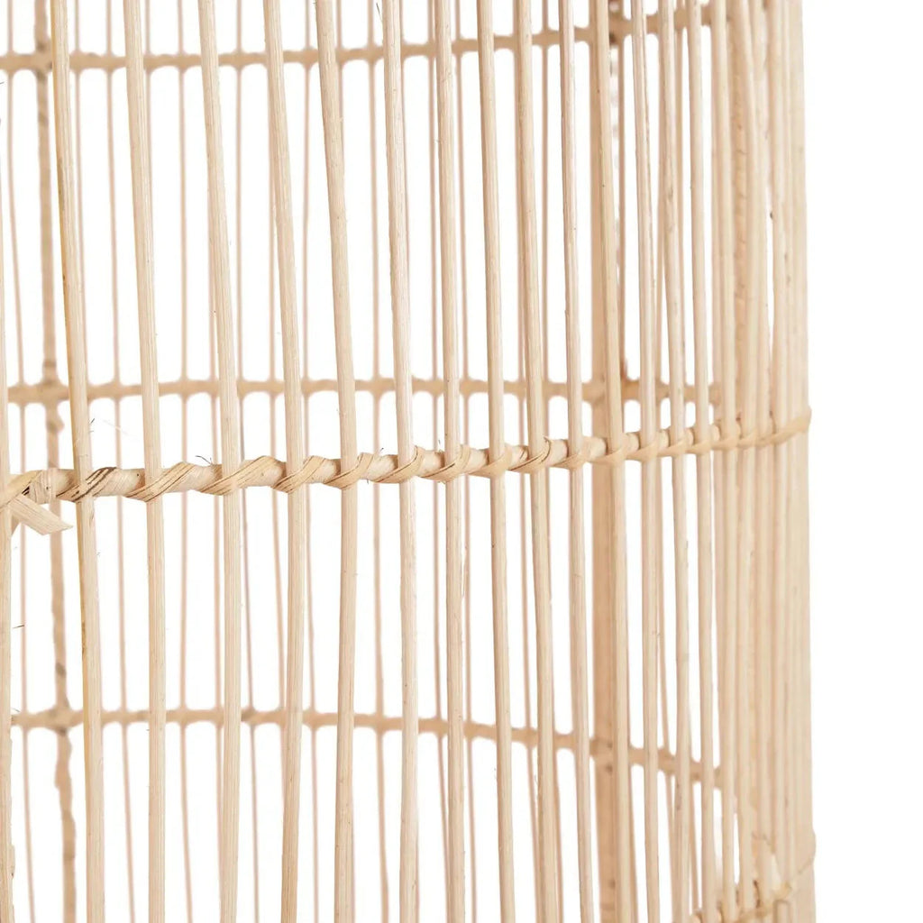 BOZELO PENDELLEUCHTE AUS RATTAN - 80cm
