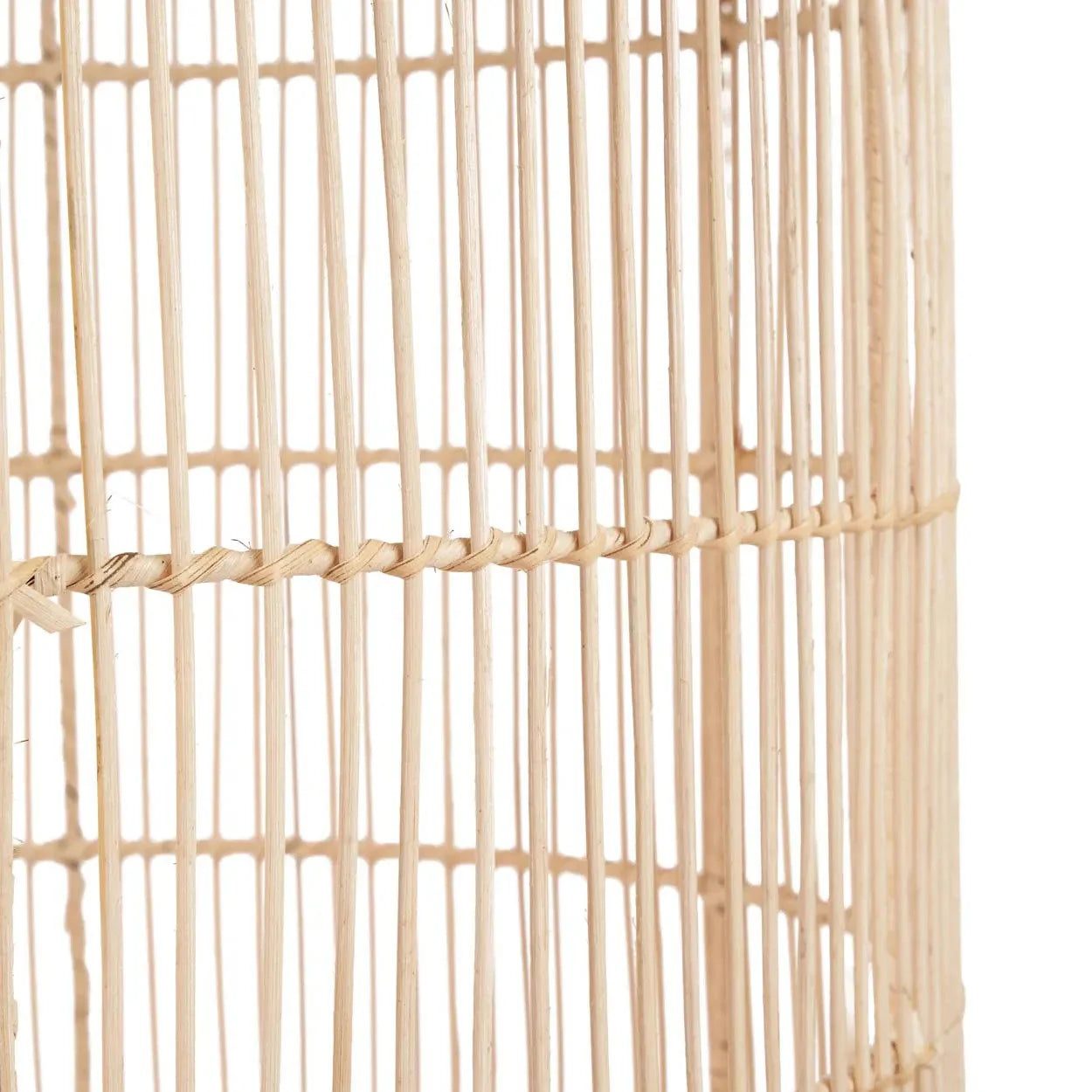 BOZELO PENDELLEUCHTE AUS RATTAN - 80cm