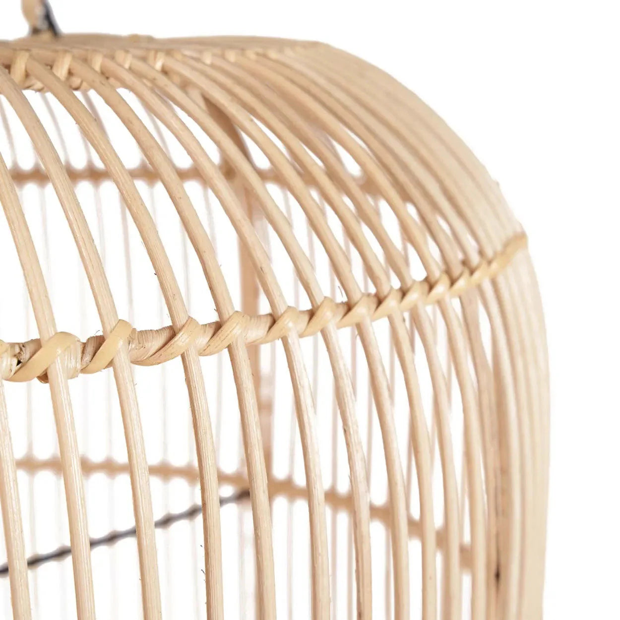 BOZELO PENDELLEUCHTE AUS RATTAN - 80cm