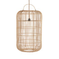 BOZELO PENDELLEUCHTE AUS RATTAN - 80cm