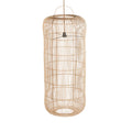 BOZELO PENDELLEUCHTE AUS RATTAN - 120cm
