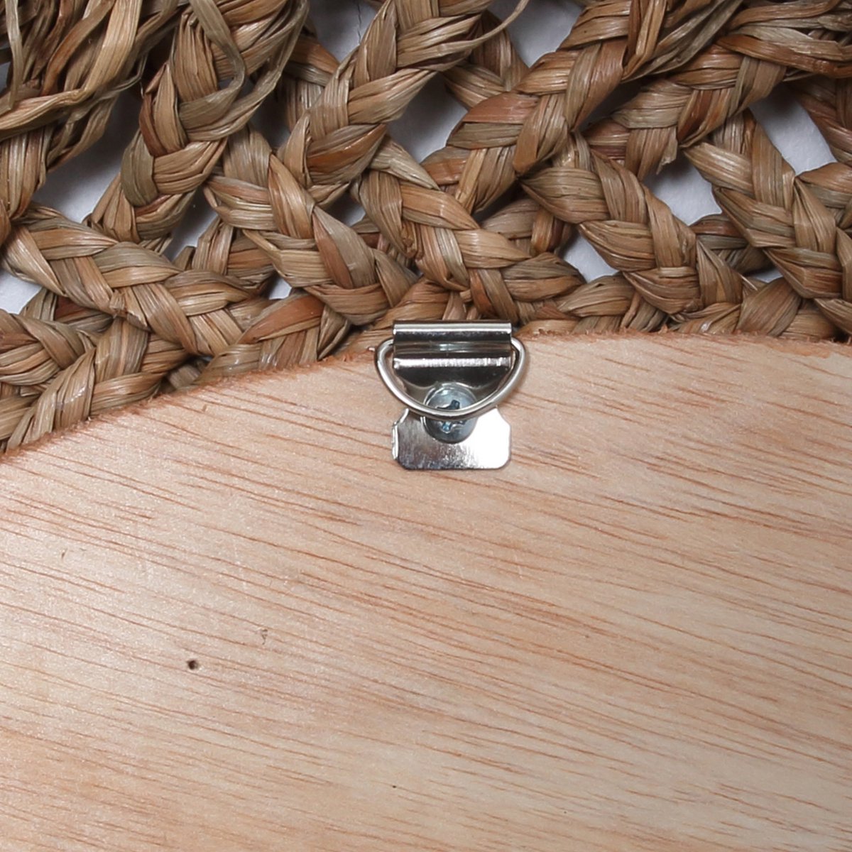 GEFLOCHTENER RATTAN SPIEGEL - Ø 75cm