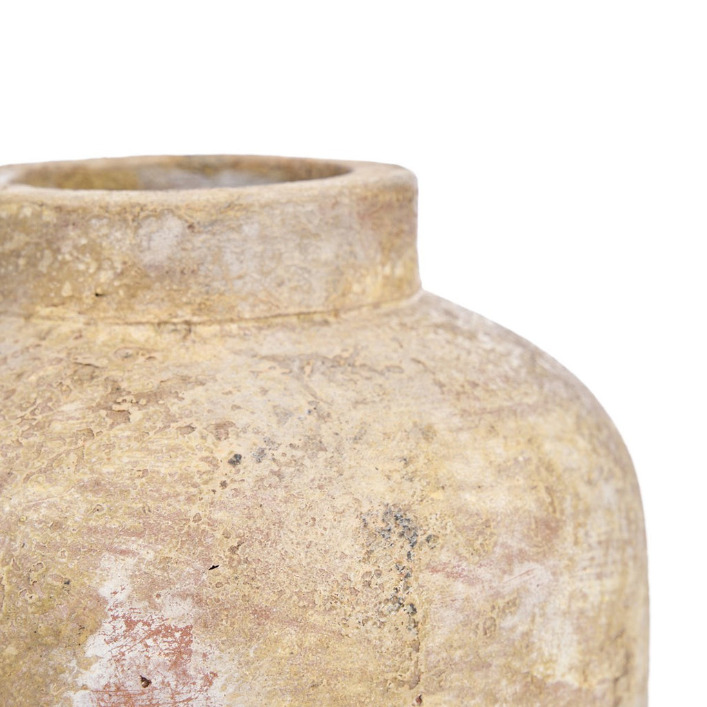 CLAY ECHO VASE (CREME) - 30cm