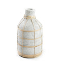BAUCHIGE TERRAKOTTA-VASE (GRAU) - 24cm