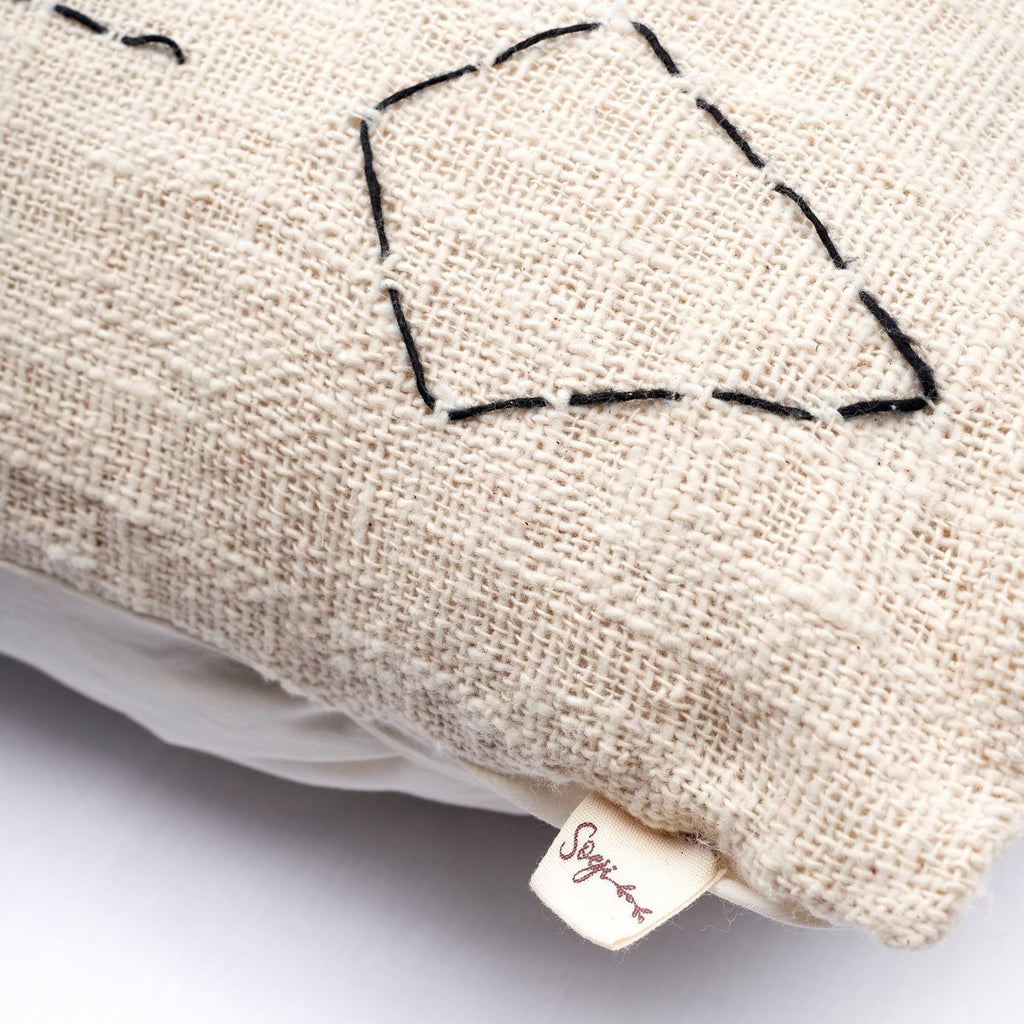 HANDGEWEBTER KISSENBEZUG