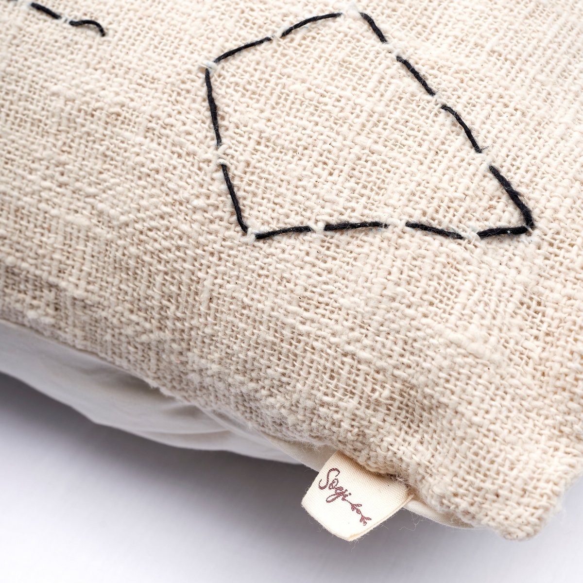 HANDGEWEBTER KISSENBEZUG