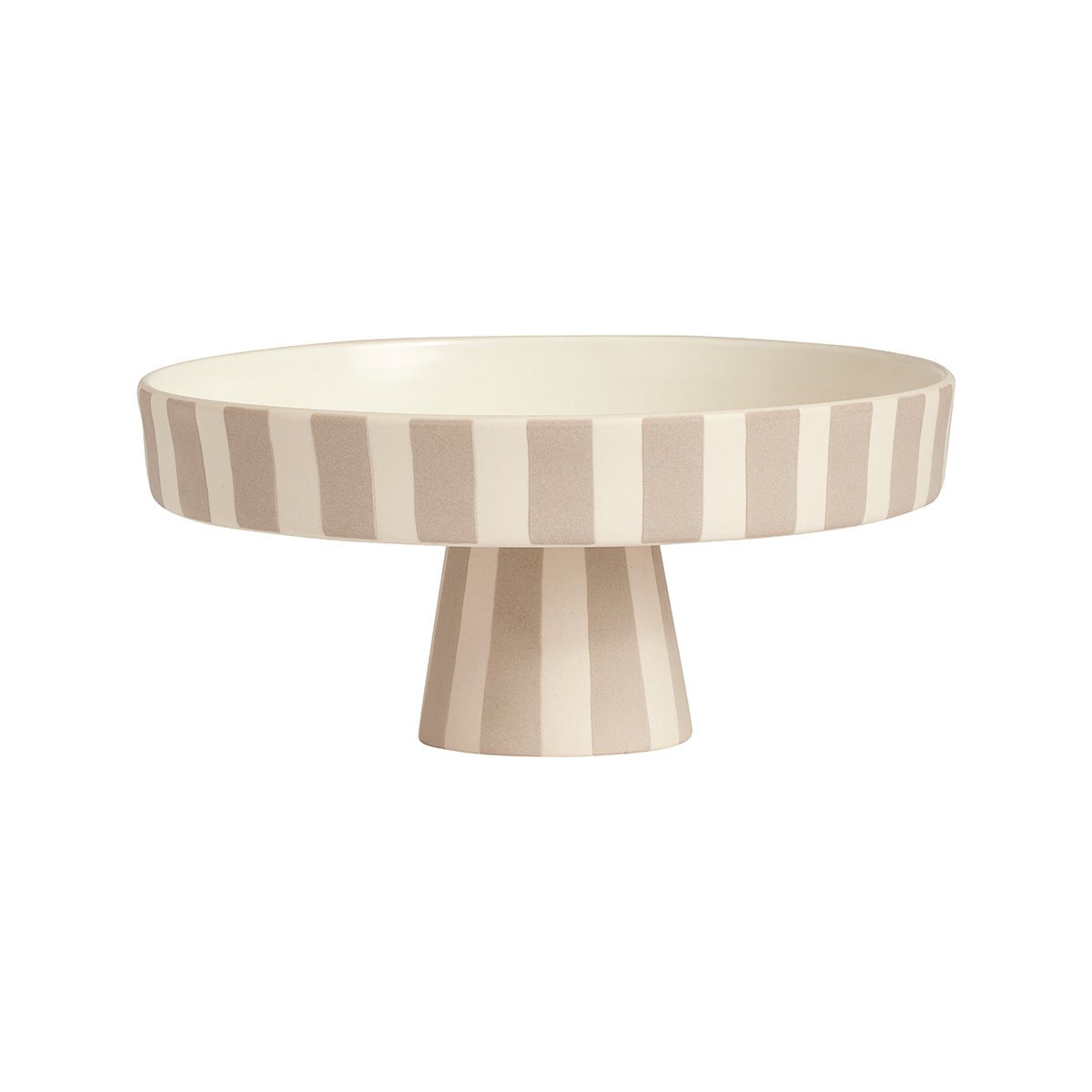 TOPPU SERVIERPLATTE (BEIGE) - Ø20cm