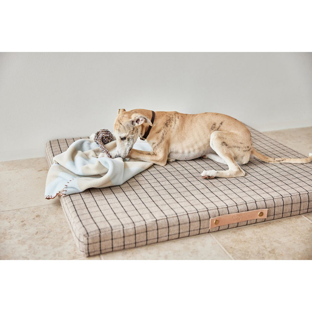 KAYA HUNDEDECKE (BLAU/BEIGE) - 80x70cm