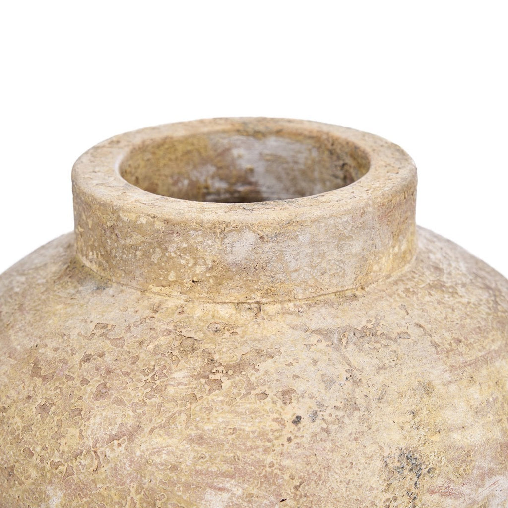 CLAY ECHO VASE (CREME) - 30cm