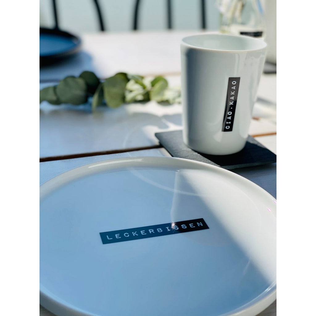 PORZELLANTELLER | LECKERBISSEN - 20cm