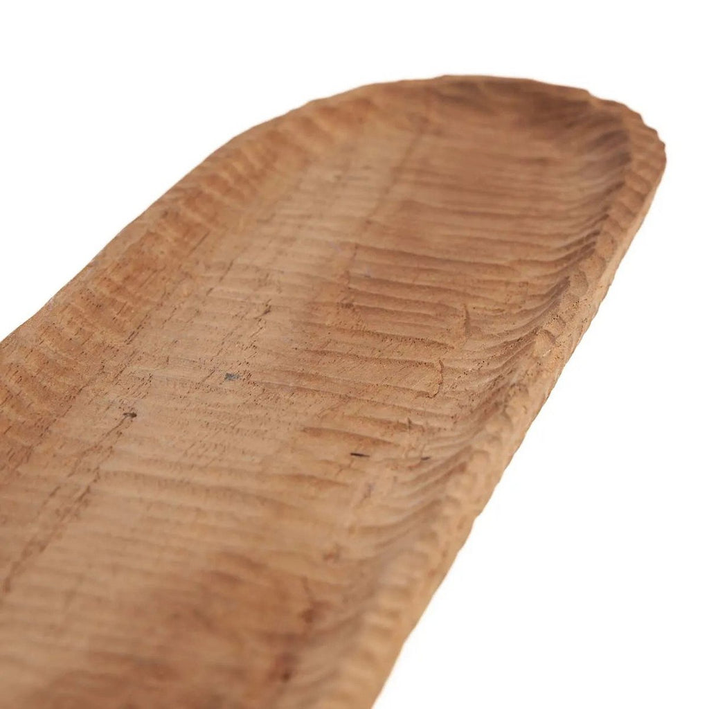 BROTPLATTE AUS TEAKHOLZ - 45cm