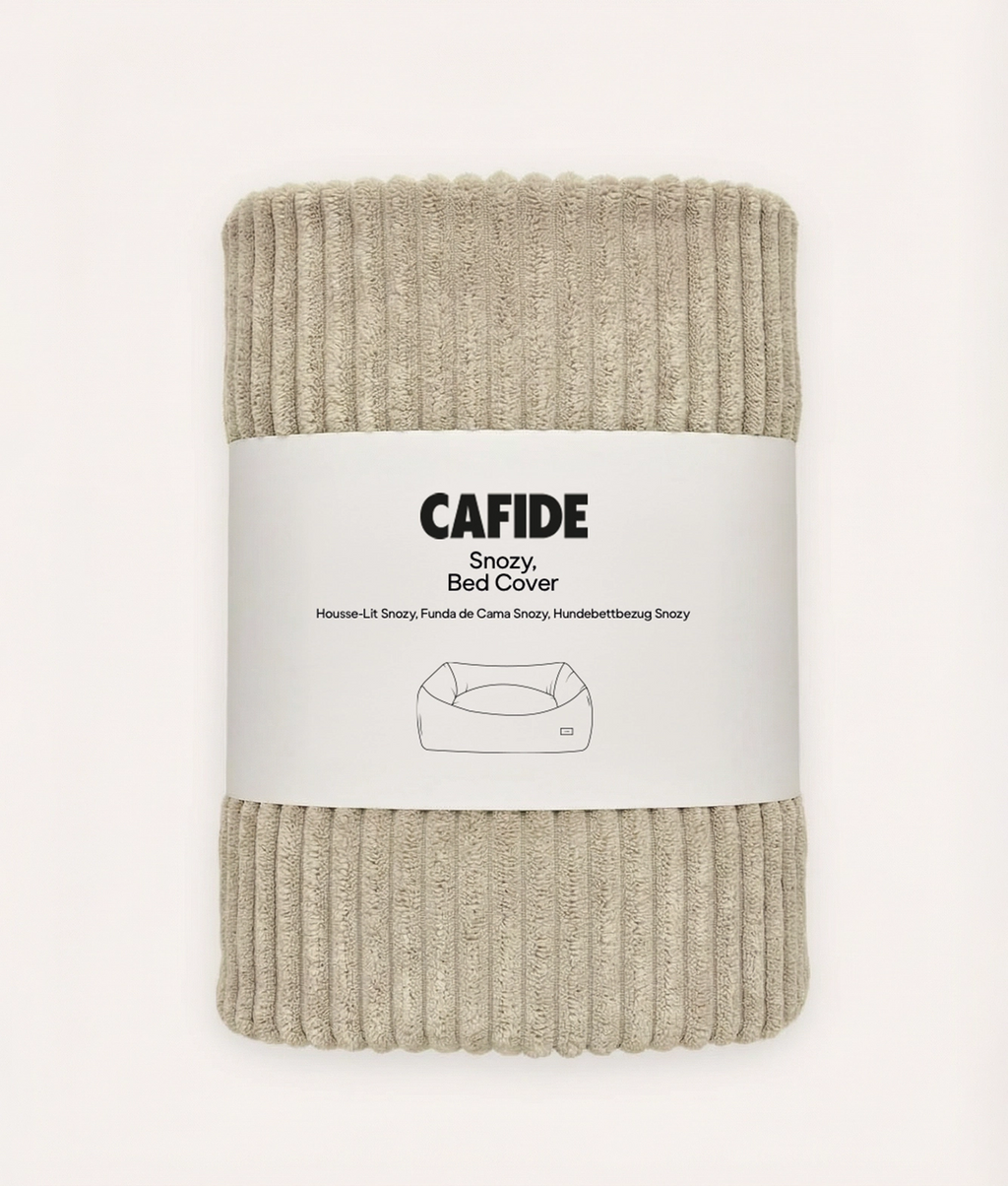 SNOZY HUNDEBETT WECHSELBEZUG CORD (BEIGE)