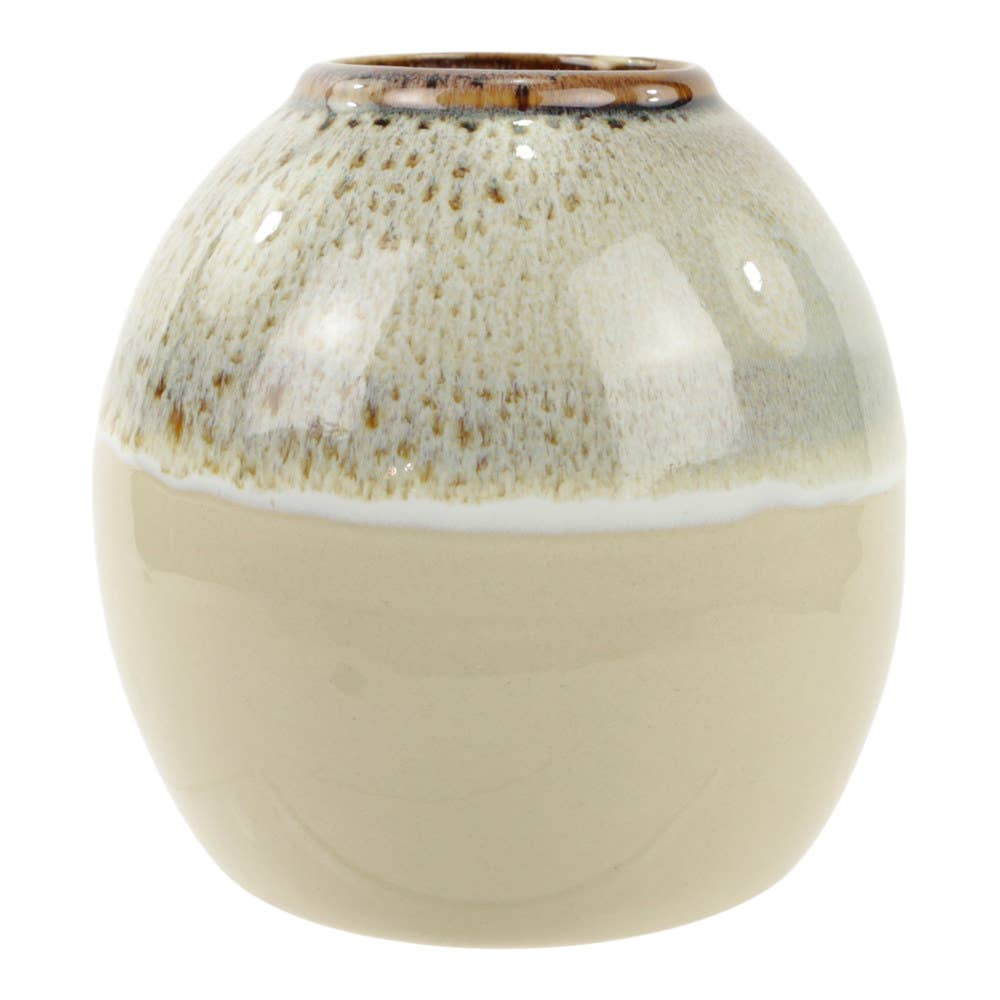 OVALE VASE AUS KERAMIK