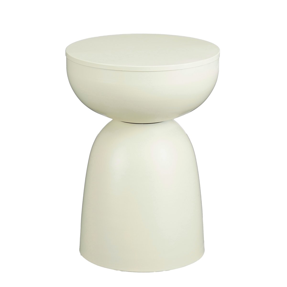 ELLIOT BEISTELLTISCH (WEIß) - Ø32 cm