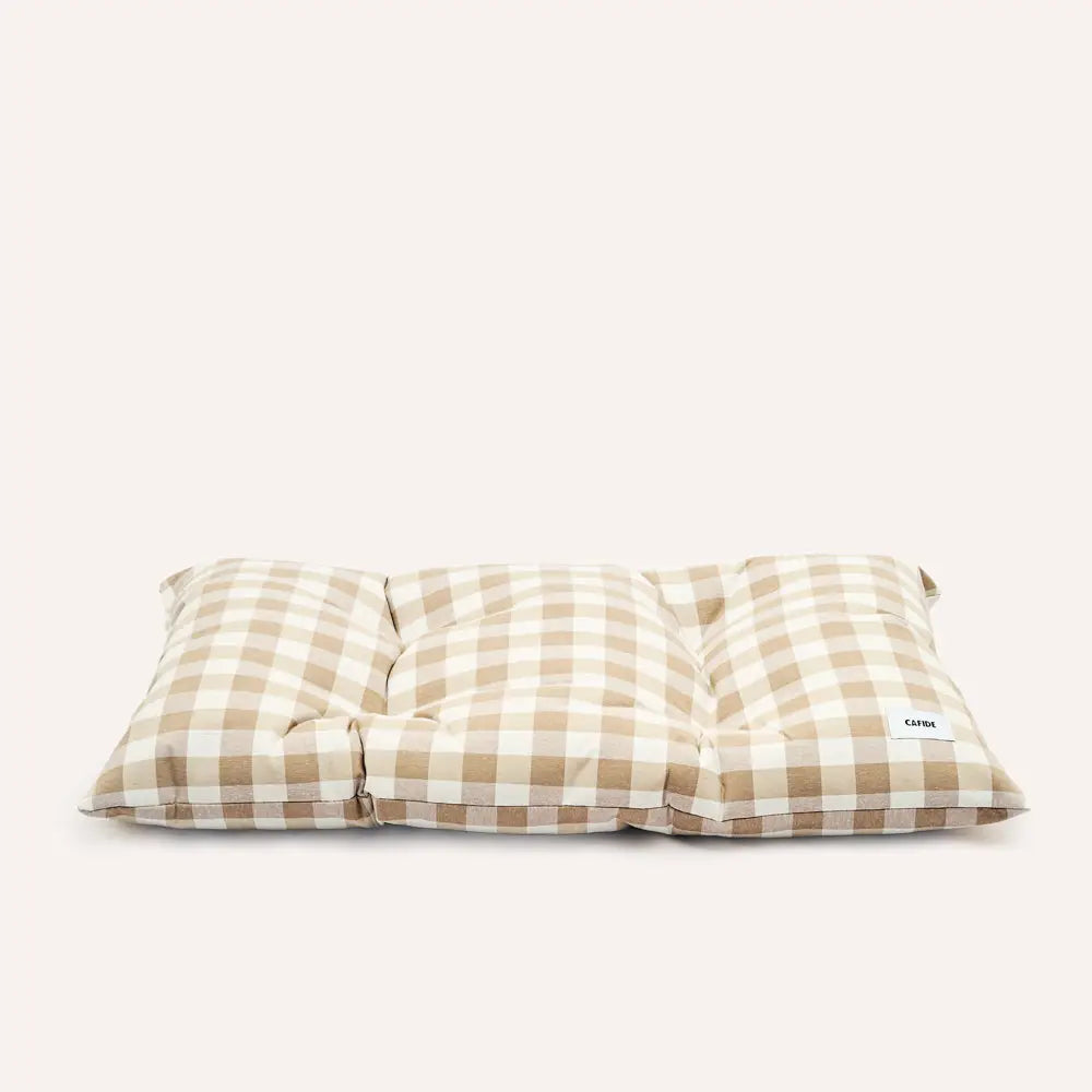 BELA HUNDEKISSEN (VICHY BEIGE)