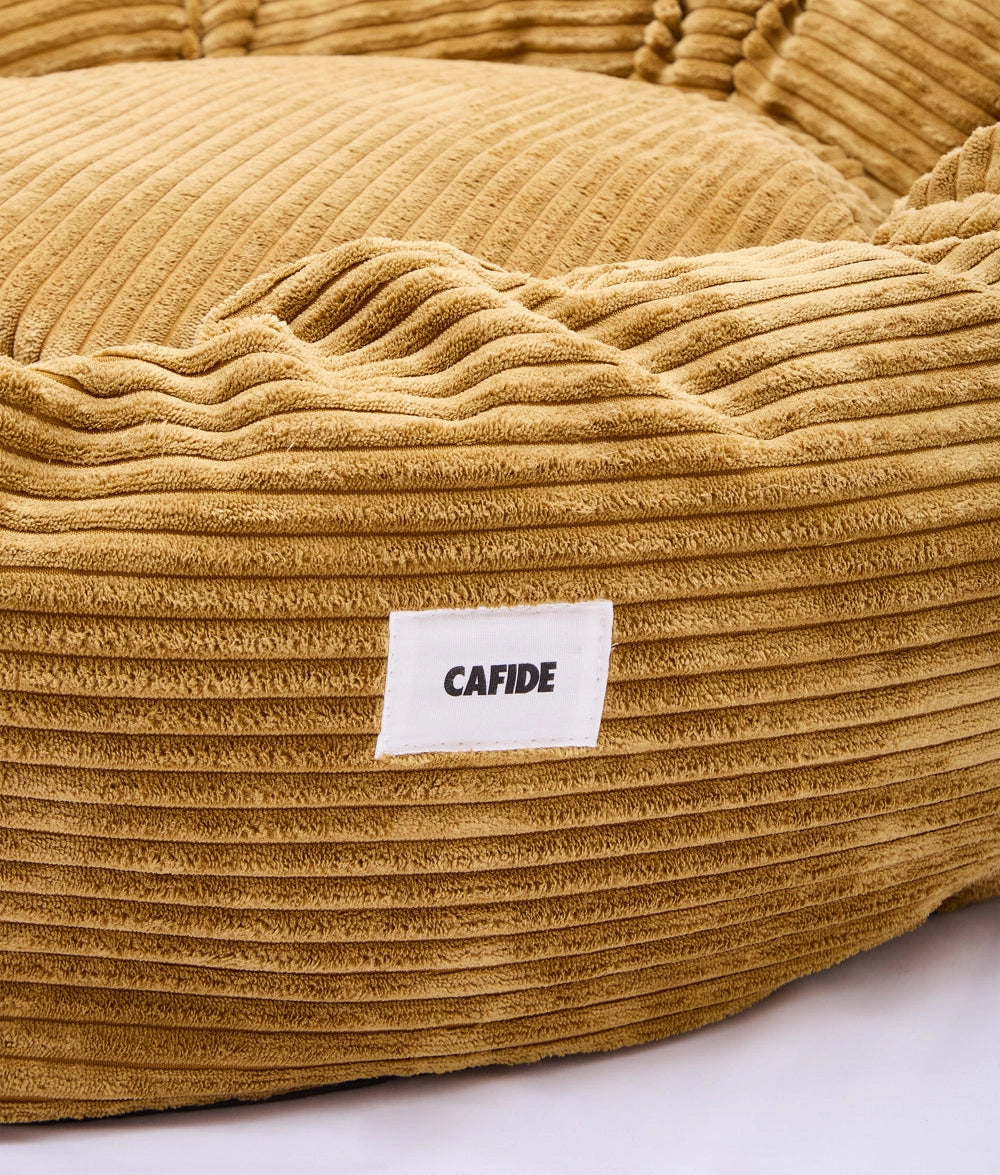 NUBA HUNDEBETT WECHSELBEZUG CORD (SENF)