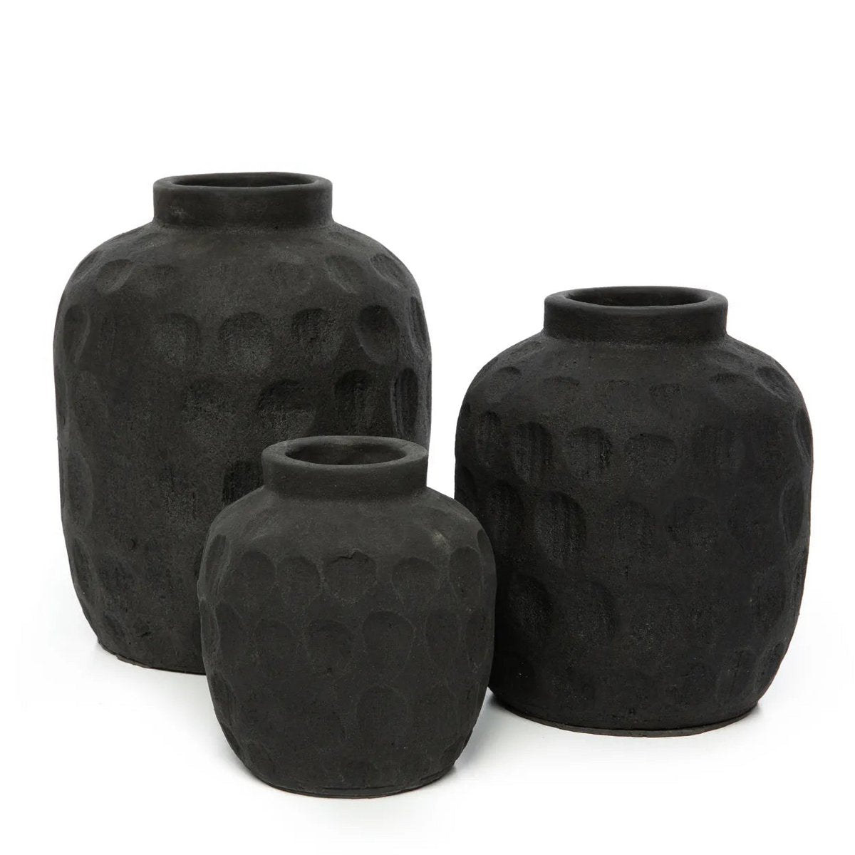 TRENDIGE VASE (SCHWARZ) - 22cm