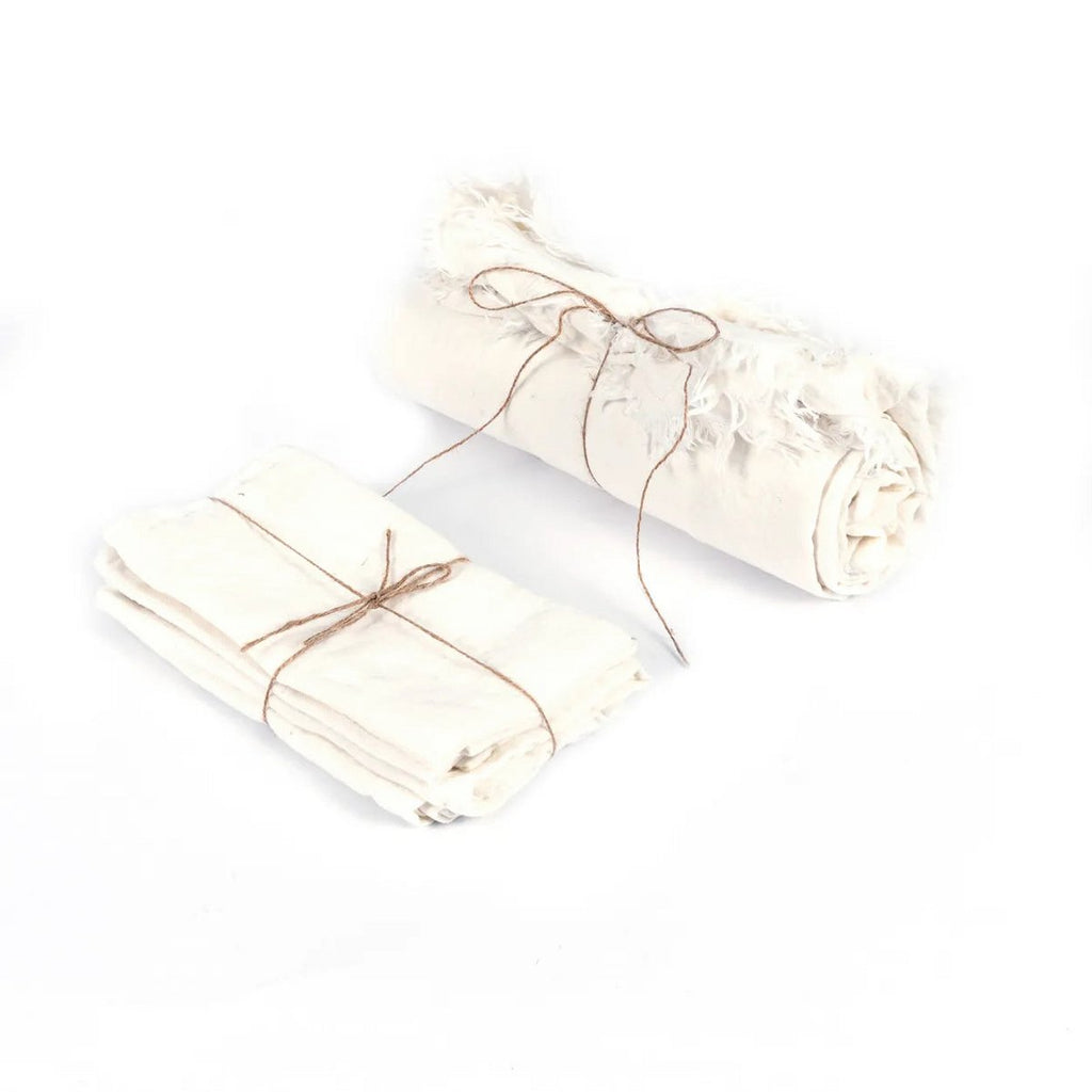 LEINENTISCHDECKE (WEIß) - 150x200cm