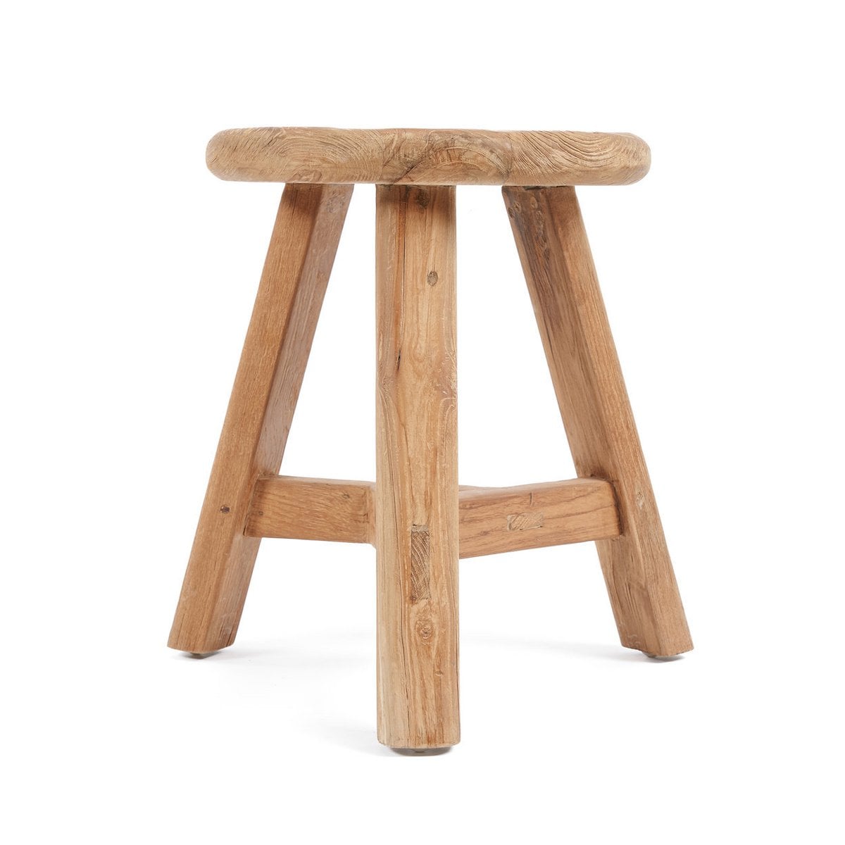 NOGUCHI HOCKER AUS TEAKHOLZ