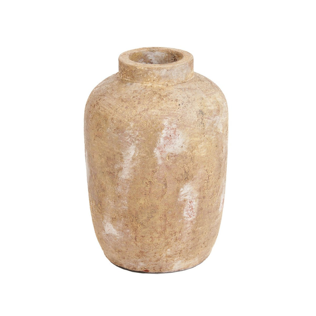 CLAY ECHO VASE (CREME) - 30cm