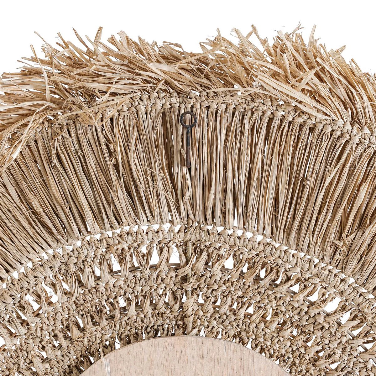 YUKI SPIEGEL AUS BASTGEFLECHT - Ø 70cm