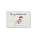 ARMBAND-KARTE | MERRY CHRISTMAS FRANZÖSISCHE BULLDOGGE