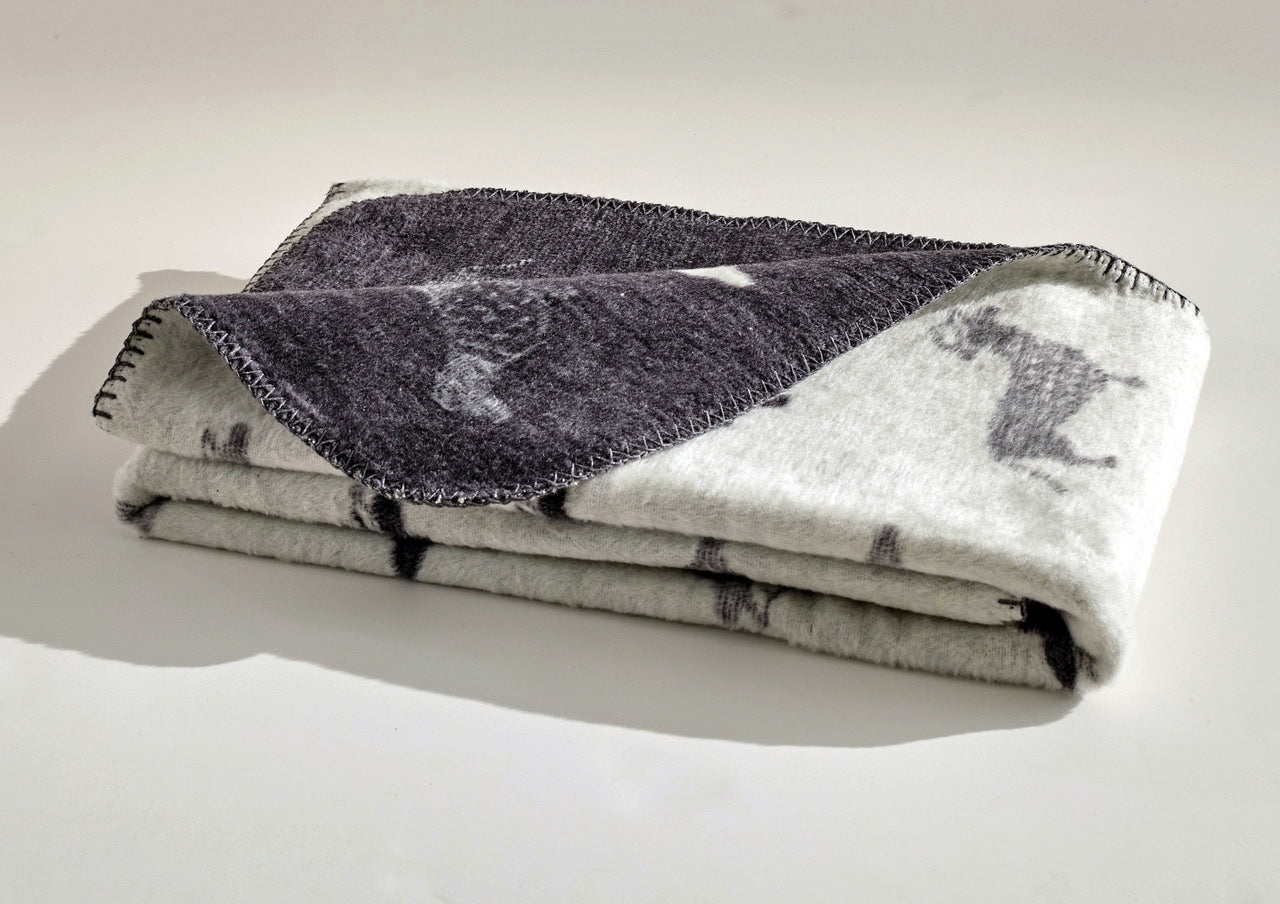 WENDEDECKE MIT DACKELMOTIV