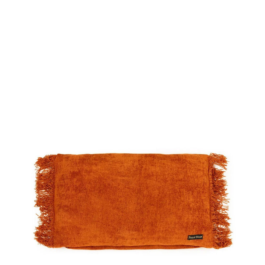 HANDGEWEBTER KISSENBEZUG (ORANGE) - 30 x 50cm