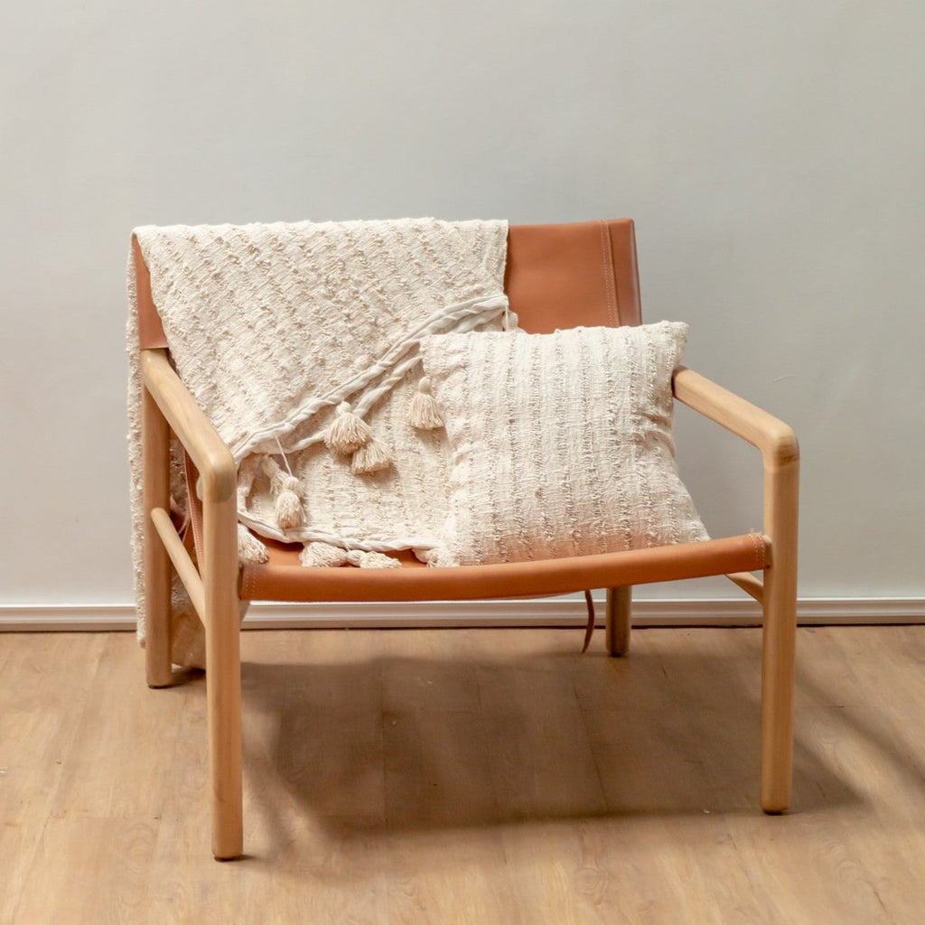 HANDGEWEBTER KISSENBEZUG