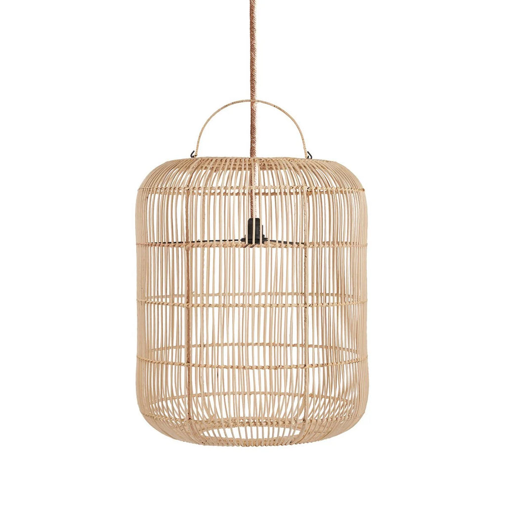 BOZELO PENDELLEUCHTE AUS RATTAN - 60cm