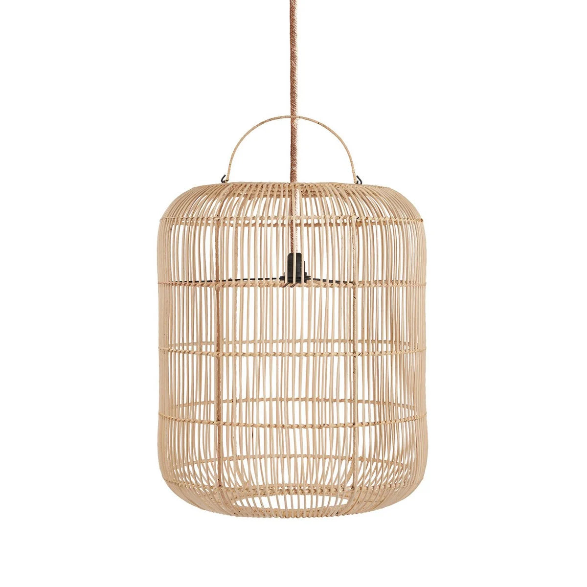 BOZELO PENDELLEUCHTE AUS RATTAN - 60cm