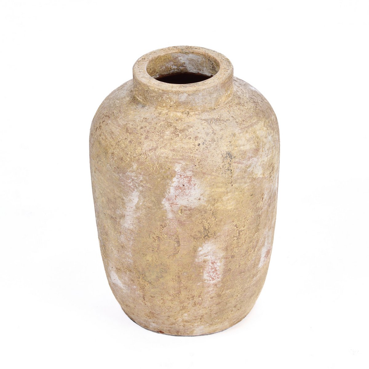 CLAY ECHO VASE (CREME) - 30cm