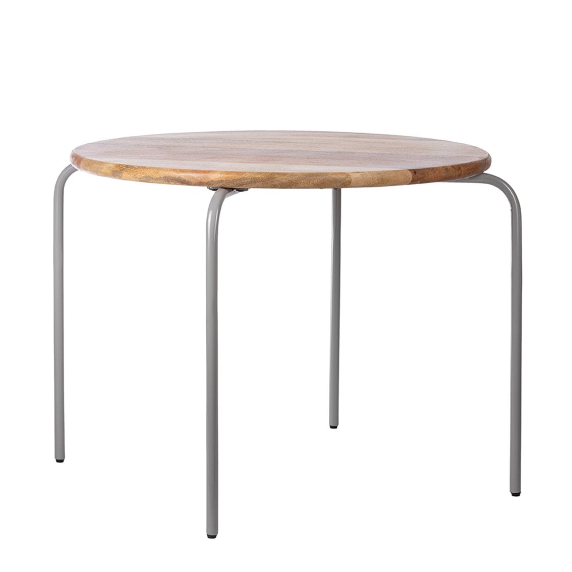 RETRO KINDERTISCH AUS MANGOHOLZ (GRAU)