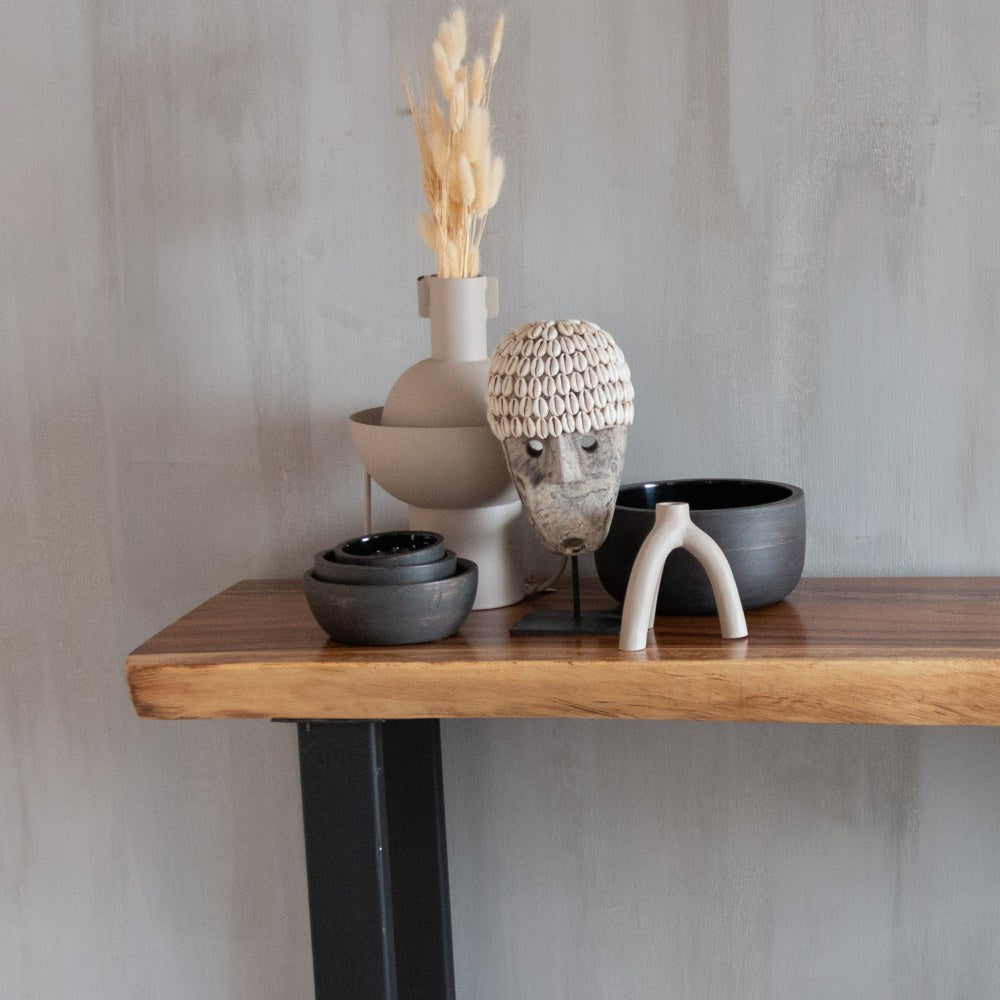 ARKA HOLZMASKE AUF STÄNDER - 30cm