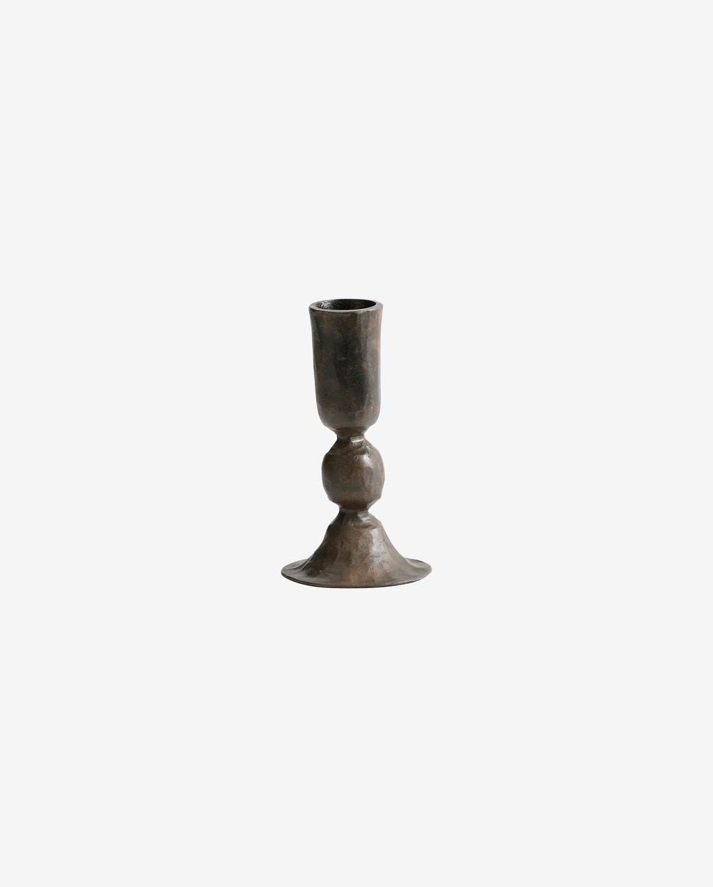 ISMA KERZENHALTER (ANTIK MESSING) - 11cm (6 Stk.)