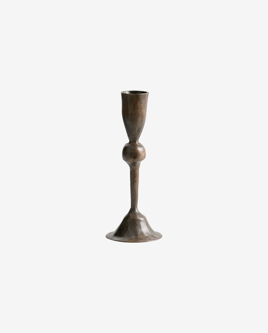 ILDA KERZENHALTER (ANTIK MESSING) - 16cm (6 Stk.)