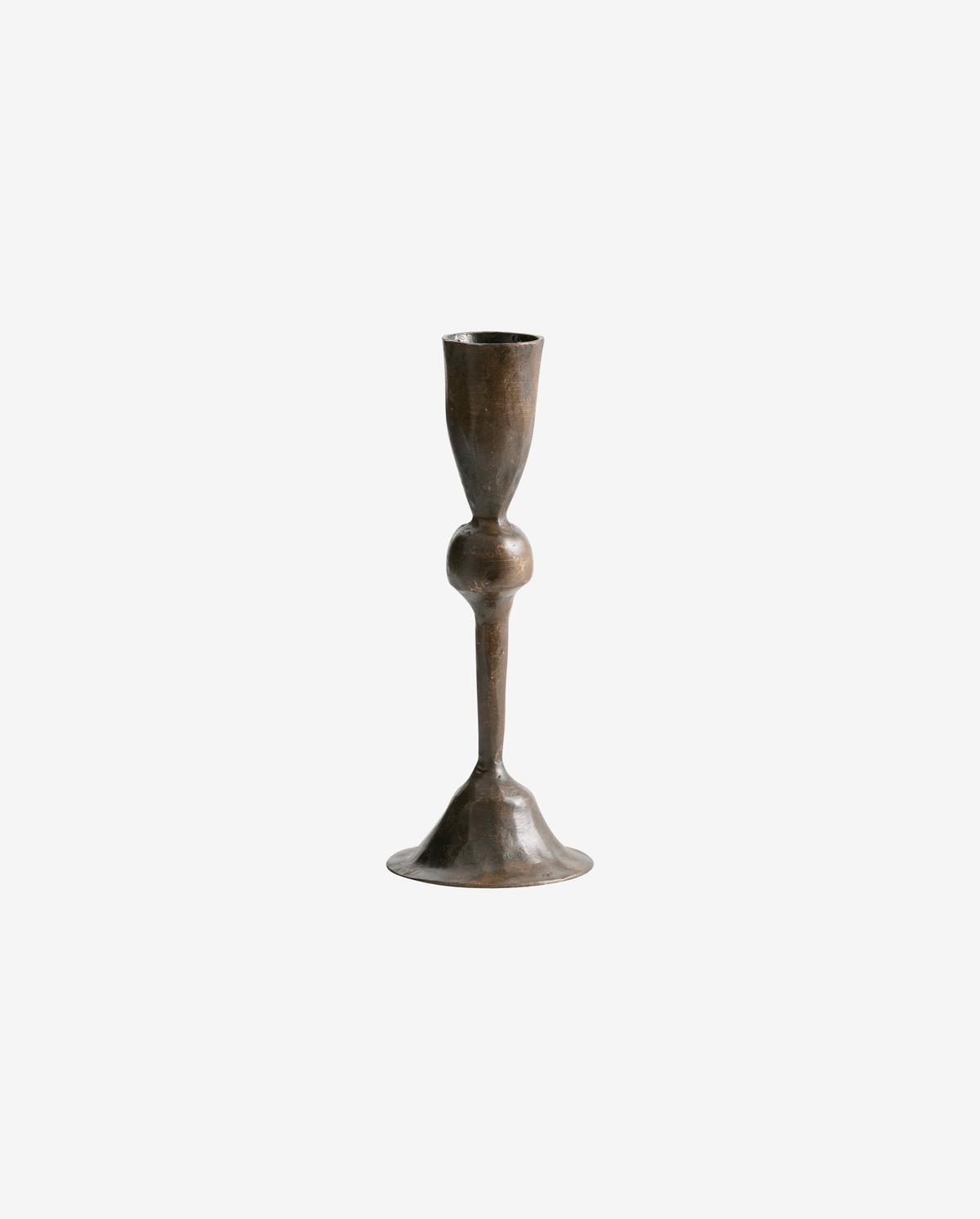 ILDA KERZENHALTER (ANTIK MESSING) - 16cm (6 Stk.)