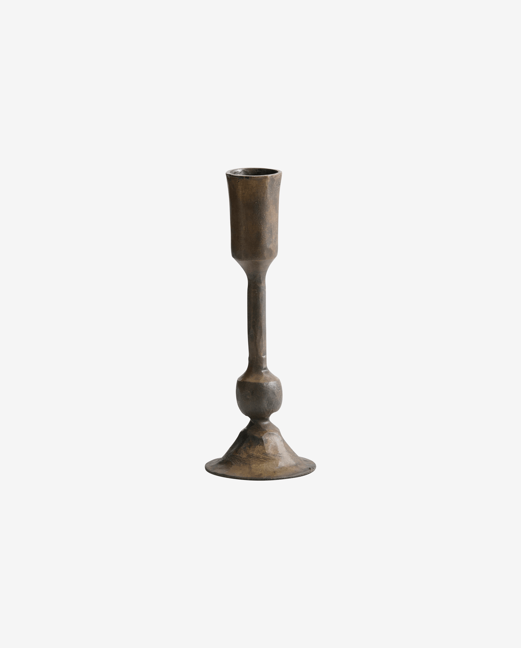 IROS KERZENHALTER (ANTIK MESSING) - 17cm (6 Stk.)