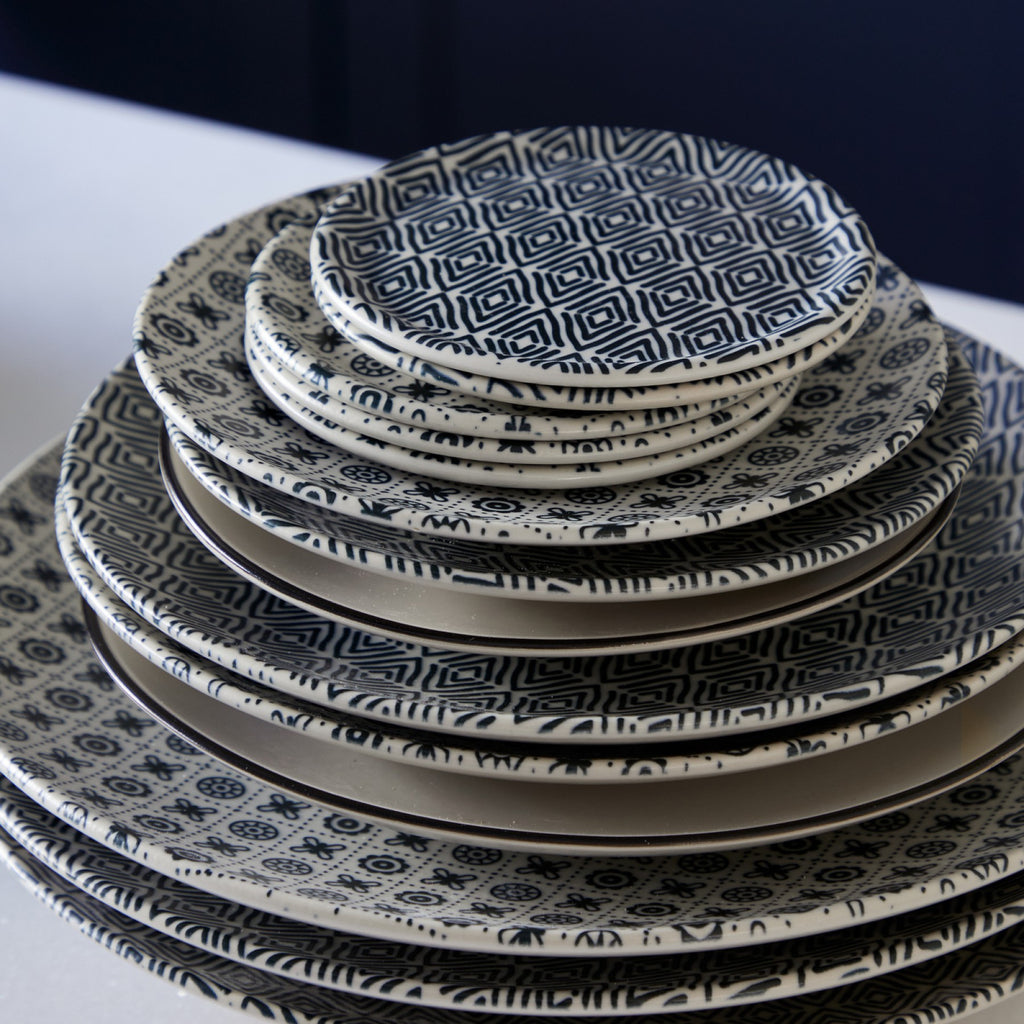 AUGUSTA SPEISETELLER - Ø27 cm (6 Stk.)