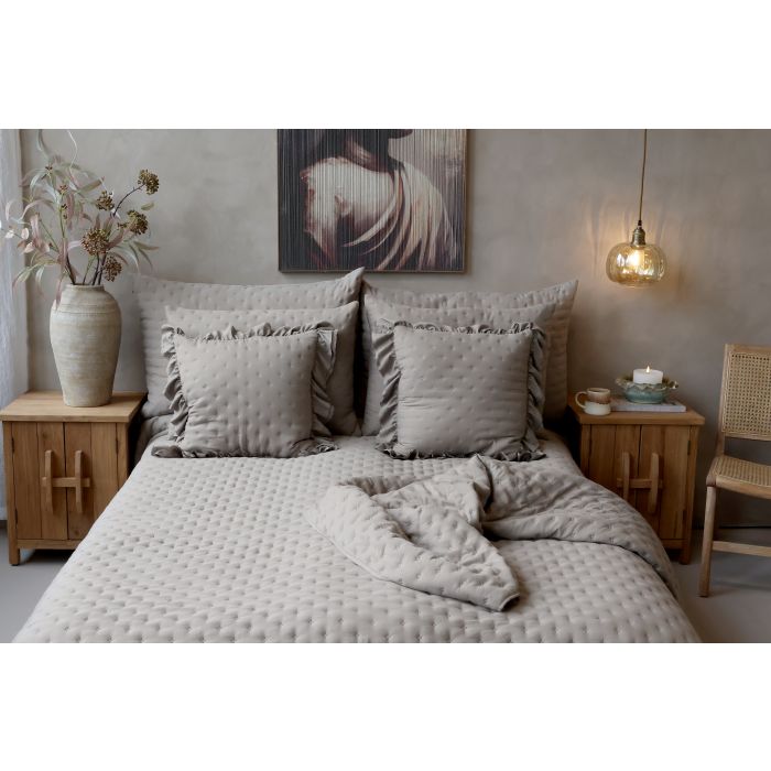 AIX SOFT KISSENBEZUG (OLIVE) - 50x70cm