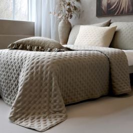 AIX SOFT Tagesdecke Latte 240x260cm