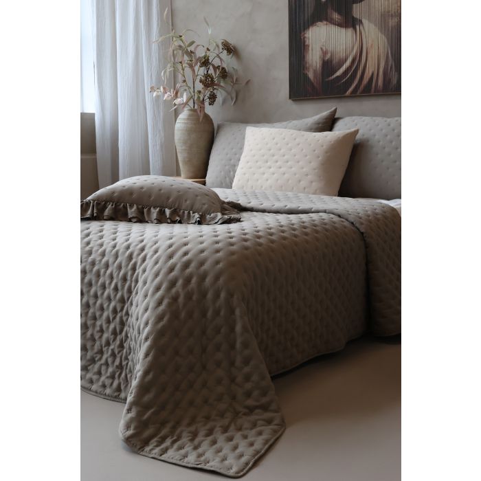 AIX SOFT TAGESDECKE (OLIVE) - 240x260cm