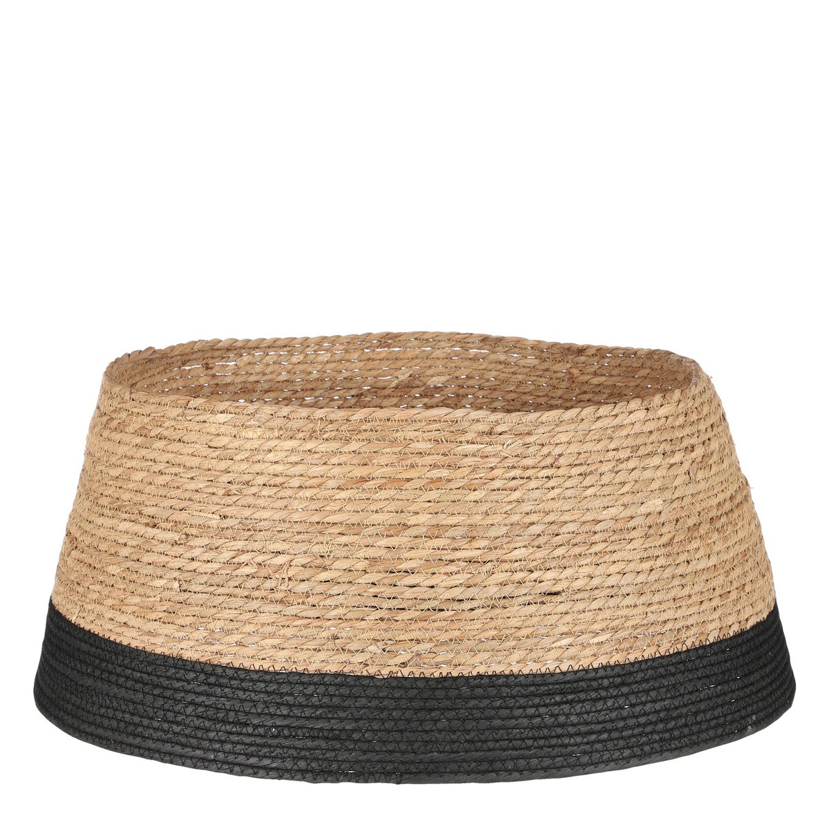 WEIHNACHTSBAUMROCK AUS SEEGRAS (SCHWARZ) - Ø58 cm