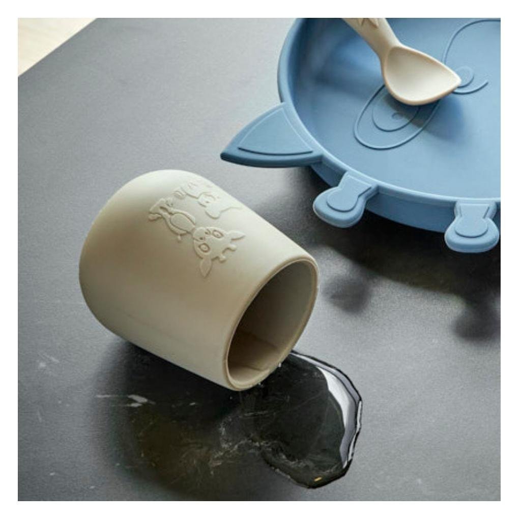 SILIKONBECHER (BEIGE) - 2Stk.