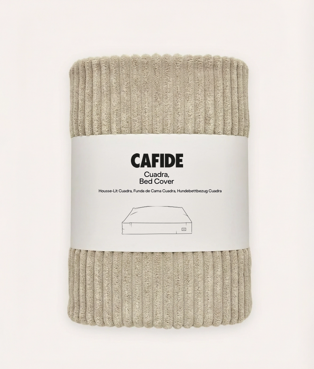CUADRA HUNDEBETT WECHSELBEZUG CORD (BEIGE)