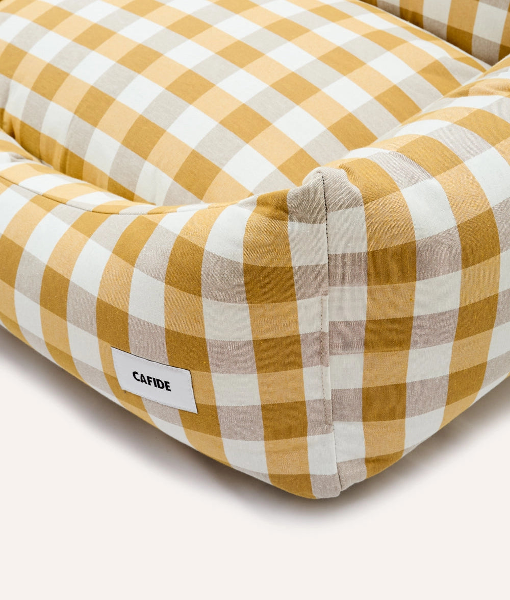 SNOZY HUNDEBETT (VICHY SENF)