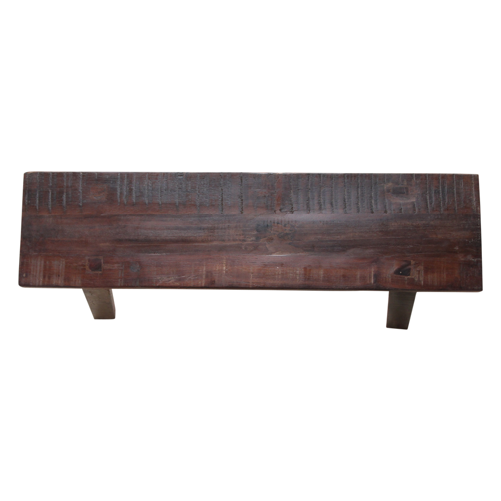 BANK AUS RECYCELTEM HOLZ - 85cm
