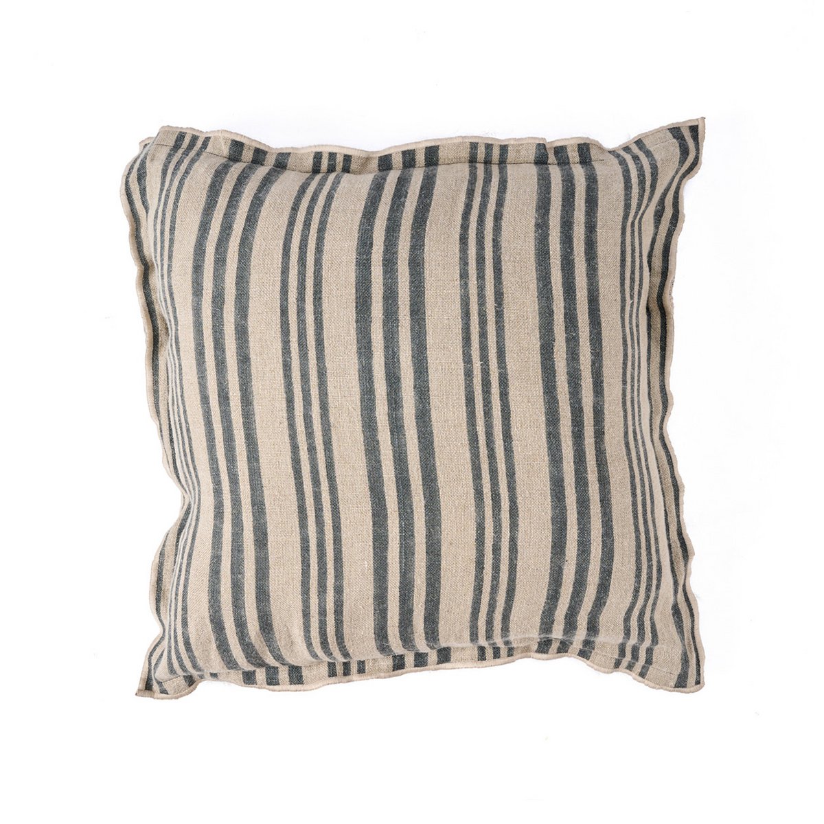 KISSENBEZUG NORDIC STRIPE AUS LEINEN