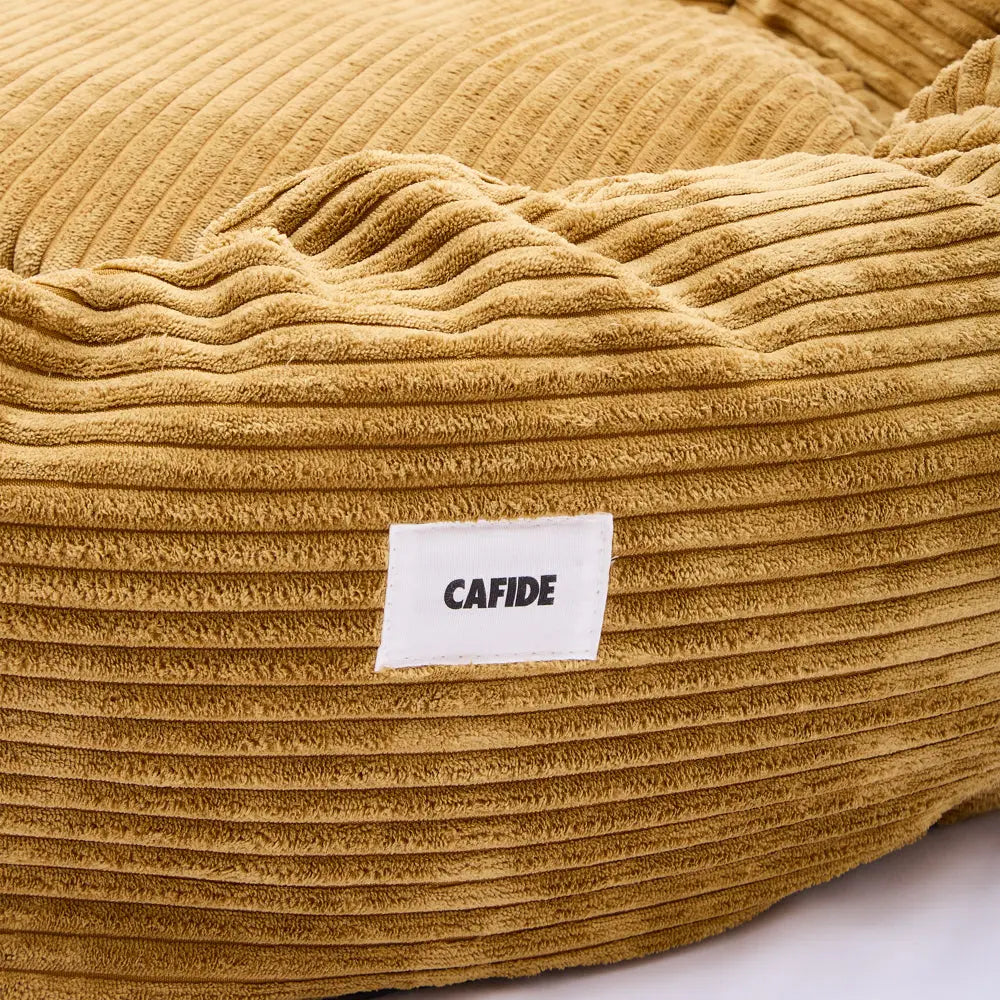 NUBA HUNDEBETT AUS CORD (SENF)