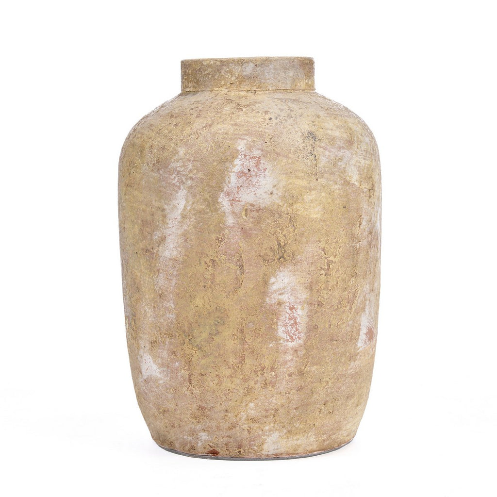 CLAY ECHO VASE (CREME) - 30cm